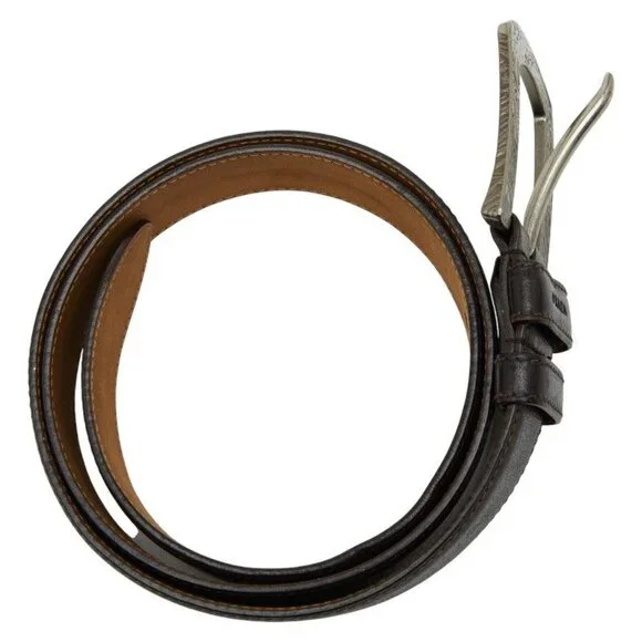 Prada Belt Size 85 34 Brown Leather - Picture 5 of 9
